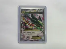 M Rayquaza EX 76/108 XY Roaring Skies Holo Pokemon TCG - Image 1