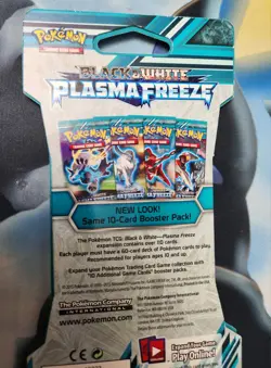 Sealed - Pokemon - Black & White Plasma Freeze - Sleeved Booster Pack B&W - Image 5