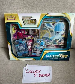 Pokemon Leafeon & Glaceon VStar Box Sealed NEW Fusion Strike Evolving Skies - Image 2