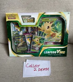 Pokemon Leafeon & Glaceon VStar Box Sealed NEW Fusion Strike Evolving Skies - Image 4