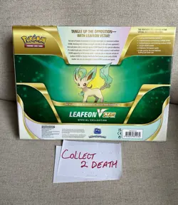Pokemon Leafeon & Glaceon VStar Box Sealed NEW Fusion Strike Evolving Skies - Image 5