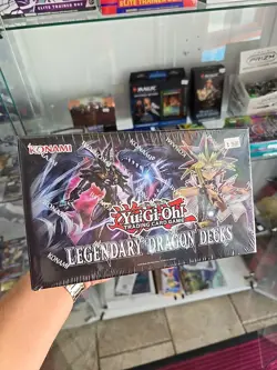 Yugioh Legendary DRAGON Decks Box Set Brand New Sealed - Image 1