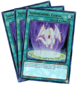 Yugioh! x3 Summoning Curse - RA03-EN057 - Ultra Rare (UR) NM/M English - Image 1