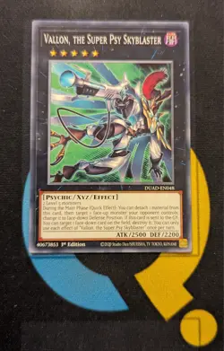 DUAD-EN048 Vallon, the Super Psy Skyblaster Common 1st Edition YuGiOh - Image 1