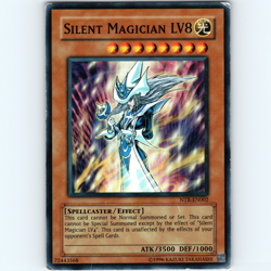 Yugioh Silent Magician LV8 NTR-EN002 Limited Edition Super Rare Holo - MP 💎 - Image 1