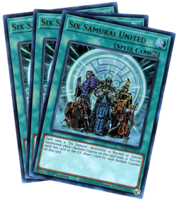 Yugioh! x3 Six Samurai United - RA03-EN054 Ultra Rare (UR) NM/M English - Image 1