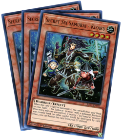 YuGiOh! x3 Secret Six Samurai - Kizaru RA03-EN017 Ultra Rare (UR) NM/M English - Image 1