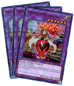 Yugioh! x3 Schuberta the Melodious Maestra RA03-EN034 Ultra Rare UR NM/M English - Image 1
