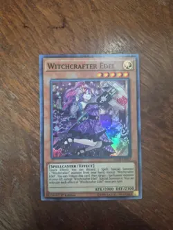 Yugioh Witchcrafter Edel INCH-EN017 Super Rare 1st Ed NM - Image 1