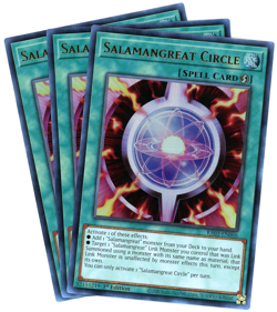 Yugioh! x3 Salamangreat Circle RA03-EN066 Ultra Rare (UR) NM/M English - Image 1