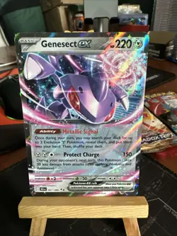 Pokemon TCG Black Bolt Genesect EX 067/086 Card Double Rare - Image 1