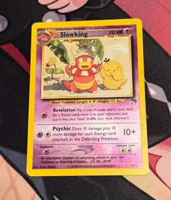 Slowking Southern Islands Reverse Holo 14/18 HP English Pokemon Card - Image 1