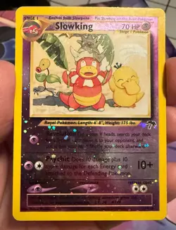 Slowking Southern Islands Reverse Holo 14/18 HP English Pokemon Card - Image 4