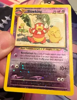 Slowking Southern Islands Reverse Holo 14/18 HP English Pokemon Card - Image 5
