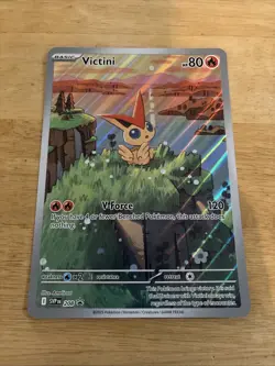 JUMBO Pokemon Victini #208 JUMBO CARD Black Star Promo Black And White TCG New - Image 1