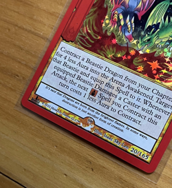 Dragon's Rise 20/165 MetaZoo UFO 1st Edition Full Holo Card NM/MINT FAST SHIP - Image 5