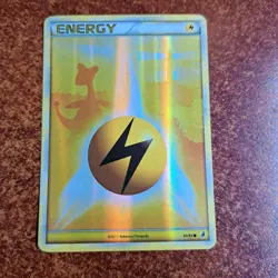 Lightning Energy 91/95 Call of Legends Holo Pokemon Card - Image 1