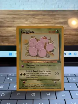 Pokemon Exeggcute 52/64 Jungle Set TCG English 1999 Card - Image 1