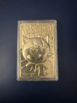 1999 Burger King Pokemon 23k Gold Plated JIGGLYPUFF Trading Card W/ Cert - Image 2