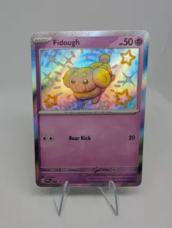 Fidough SVP 069 - Black Star Promo - Paldean Fates - Pokemon TCG Card NM - Image 1