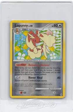 Lopunny 21/99 - Reverse Holo Rare - Platinum Arceus - Pokemon Card - LP - Image 1