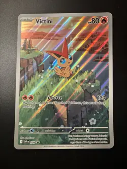 JUMBO Pokemon Victini 208 JUMBO CARD Black Star Promo Black And White TCG New - Image 2