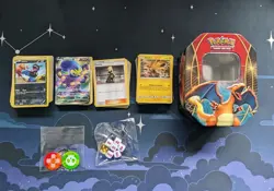 250 Pokemon Card TCG Collection Lot Ultra Rare Holo Pokemon Trading Card Game NM - Image 1