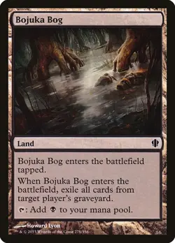 Bojuka Bog Commander 2013 PLD Land Common MAGIC THE GATHERING CARD ABUGames - Image 1