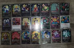 Dragon Ball Super Fusion World - 28 Card Lot - Mixed Holo Foil Rare - Image 1