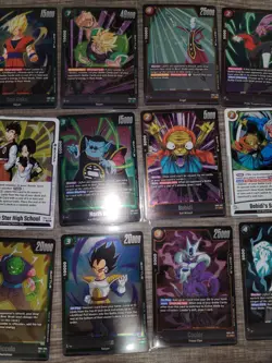 Dragon Ball Super Fusion World - 28 Card Lot - Mixed Holo Foil Rare - Image 4