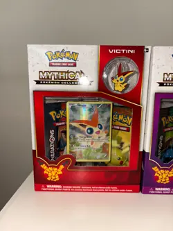 POKEMON XY GENERATIONS FACTORY SEALED MYTHICAL COLLECTION BOX - VICTINI - Image 1