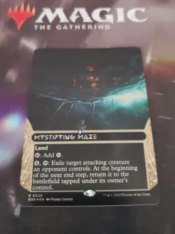 Mtg. Mystifying Maze. #29. Foil Borderless. Edge of Eternities. Pack Fresh - Image 1