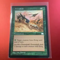 Downdraft *Uncommon* Magic MtG x1 Weatherlight - Image 1