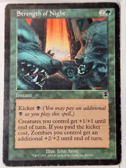 Strength of Night - Apocalypse - Magic the Gathering MTG Nice! - Image 1