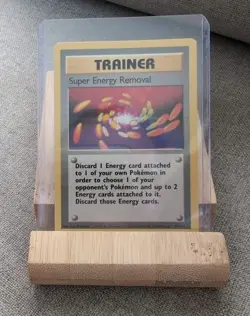 Pokemon TCG Base Set Super Energy Removal 79/102 MP Rare WOTC (1999) VINTAGE - Image 2