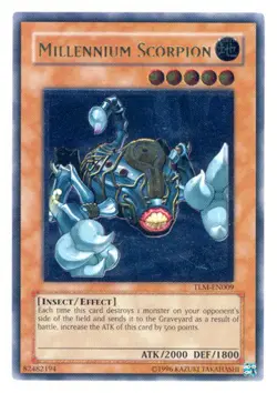 Lightly Played, English - 1 x MTG Millennium Scorpion - TLM-EN009 - Ultimate Rar - Image 1