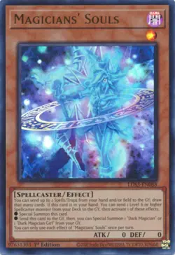 Near Mint, English - 1 x MTG Magicians' Souls - LDS3-EN088 - Ultra Rare - 1st Ed - Image 1