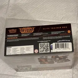 Pokemon Scarlet & Violet Obsidian Flames Elite Trainer Box Sealed - Image 4