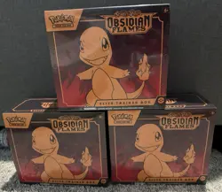 Pokemon Scarlet & Violet Obsidian Flames Elite Trainer Box Sealed - Image 1