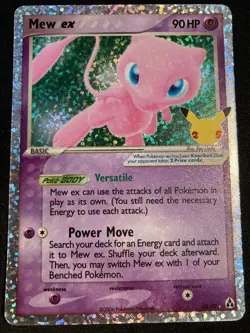 Mew EX 88/92 NM/M Ultra Rare Holo Classic Pokemon Celebrations 25th Anniversary - Image 1