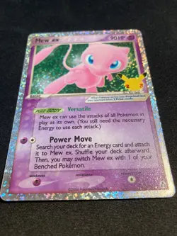 Mew EX 88/92 NM/M Ultra Rare Holo Classic Pokemon Celebrations 25th Anniversary - Image 4