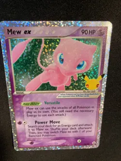 Mew EX 88/92 NM/M Ultra Rare Holo Classic Pokemon Celebrations 25th Anniversary - Image 5