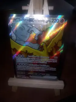 Carte Pokemon : Sulfura EX de la Team Rocket 208/182 Rivalites Destinees FR NEUF - Image 1