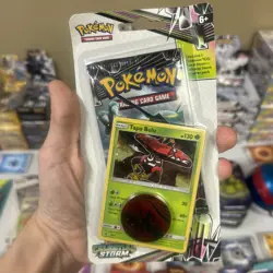 Pokemon TCG Sun & Moon Celestial Storm Blister Booster Pack Tapu Bulu New Sealed - Image 1