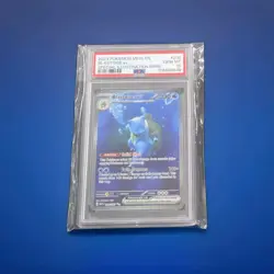 2023 Pokemon Mew En #200 Blastoise Ex Special Illustration Rare PSA 10 151 - Image 1
