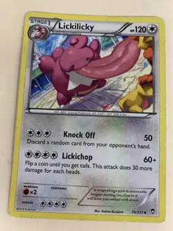 Lickilicky 79/111 XY Furious Fists Pokemon Regular Uncommon - Image 1