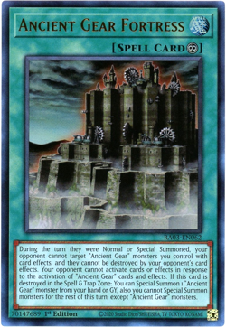 Yugioh! Ancient Gear Fortress - RA03-EN062 - Ultra Rare (UR) NM/M English - Image 1