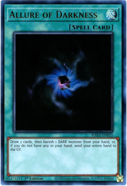 Yugioh! Allure of Darkness RA03-EN055 Ultra Rare (UR) 1st Edition NM/M English - Image 1