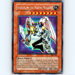 Yugioh Valkyrion The Magna Warrior SDD-001 Limited Edtion Secret Rare - HP-MP 💎 - Image 1