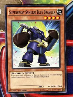 Yugioh Superheavy Samurai Blue Brawler MP15-EN067 Single - Image 1